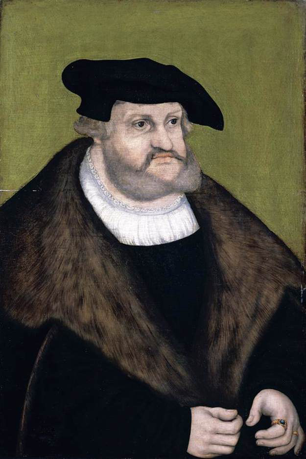 elector frederick the wise in his old age